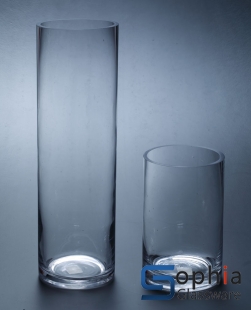 Cylinder glass vase SY006-007
