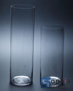 Cylinder glass vase  SY012-013