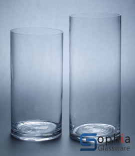 Cylinder glass vase  SY017-018