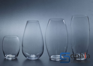 Bullet glass vase SYP001-004-005-012