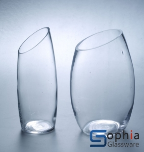 Bullet glass vase SYP002-003