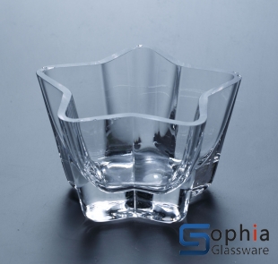 Star glass vase SYT042