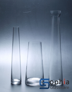 Single glass vase SYT044-043-045