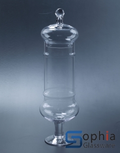 Glass candy jar SYZ029