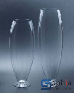 Footed glass vase SYZ030-031