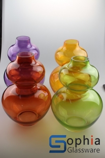 Colored glass vases SCP006