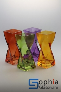 Colored glass vases SCP009