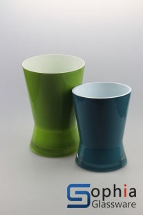 Colored glass vases SCP019-1