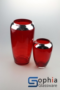 Colored glass vases SCP028-2