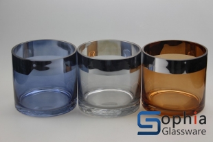 Colored glass vases SCP054-1