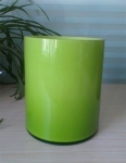 Green cylinder vase SC068