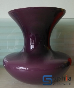 Solid Color Glass Vase SCS022