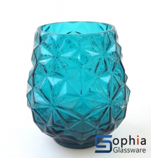 Solid Color Glass Vase SCS040