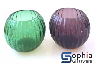 Solid Color Glass Vase SCS041