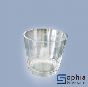 Cone glass vase SYD012