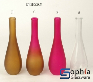 Machine Made Cylinder Glass Vase SMZ025