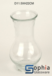 Machine Made Cylinder Glass Vase SMZ035