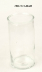 Machine Made Cylinder Glass Vase SMZ016