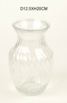 Machine Made Glass Vase SMZ023