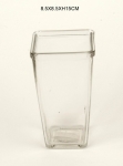Machine Made Square Glass Vase SMZ039