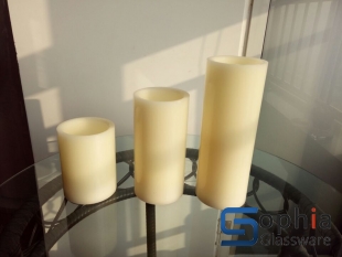 ivory pillar led candles
