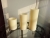 ivory pillar led candles