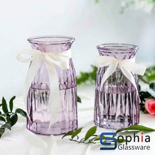 Machine Made Cylinder Glass Vase