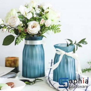 Machine Made Cylinder Glass Vase